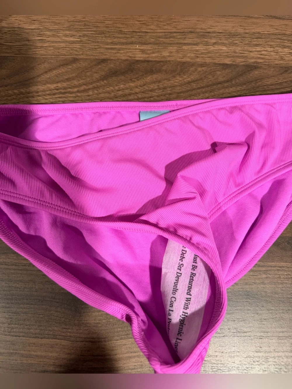 Shade & Shore Vibrant Hot Pink Bikini Bottom Large (12-14) - Picture 2 of 3